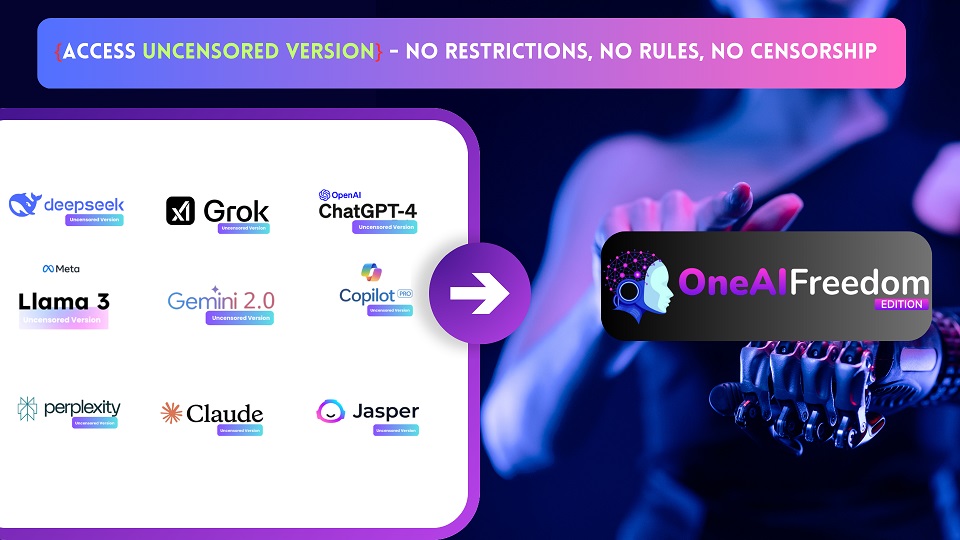OneAi Freedom - All AIs Uncensored, No Rules, No Censorship